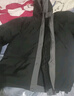 罗蒙轻薄白鸭绒工装羽绒服男士冬季保暖韩版潮流连帽冲锋衣服男装外套 黑色 XL【120-135斤】 实拍图