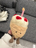 多多猫会唱歌的生日蛋糕音乐玩偶可爱毛绒公仔玩具生日礼物女生娃娃摆件 会发光唱歌的生日蛋糕 实拍图