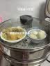 奥克斯（AUX）电炒锅多功能电锅电热锅家用电蒸锅一体电煮锅加厚食品级不锈钢电炖锅电火锅电炒菜锅蒸饭锅大功率 定时款-34单笼【推荐6-10人】13L 实拍图
