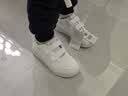 adidas阿迪达斯童鞋儿童休闲鞋春秋款男童女童魔术贴运动鞋小白鞋GW1987 实拍图