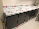 澳吉嘉喜厨柜不锈钢厨房橱柜灶台柜一体柜组合家用储物碗柜整体简易水槽柜 200*50平面柜 实拍图
