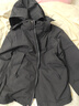 帕托瓦三合一冲锋衣男士夹克户外加绒登山服情侣外套男女黑色XL 实拍图