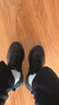 斯凯奇（Skechers）男士运动皮鞋软底足弓支撑运动鞋系带绅士商务鞋 BLK黑色 41.5 实拍图