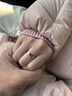 卡地亚（Cartier）戒指男女同款 3.6毫米宽LOVE结婚对戒情侣婚戒 B4085200 18K玫瑰金色 50 实拍图