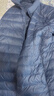 京东京造【air+零压羽绒】轻薄羽绒服男外套冬立领白鸭绒 薄雾蓝XXL 实拍图