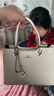 袋鼠（KANGAROO）女士包包2026新款七夕情人节礼物气质妈妈手提包时尚百搭单肩斜挎 米白色 实拍图