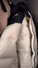 迪桑特（DESCENTE）SKI STYLE 男女同款 瑞士国家队合作 光热转能 蓄温 短款羽绒服 WT-狼王白 S (165/88A) 实拍图