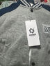 左西男童棒球服外套2025新款儿童夹克洋气校园风春秋款出行服上衣潮 灰色【经典百搭 挺括有型】 110 实拍图