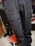 啄木鸟（TUCANO）休闲裤男秋冬季商务裤子男宽松直筒加厚保暖长裤男裤 黑色加绒 33 实拍图