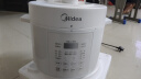 美的（Midea）0涂层精钢厚釜电压力锅5L双胆 全自动智能预约高压锅煲汤煮小米粥锅MY-E5622电饭煲4-6人 实拍图