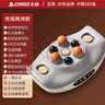 志高（CHIGO）揉腹仪砭石腹部自动仿人手揉捏减肚子按摩仪暖腹热敷促进肠胃蠕动宿便腰部按摩器送女友生日礼物 充插两用款+三仓艾灸+大砭石+液晶显示+自动定时 实拍图