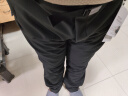 ALPINT MOUNTAIN埃尔蒙特加绒软壳裤男款秋冬户外防寒徒步裤女冬季抓绒防水冲锋裤 实拍图