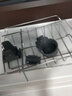 析沐不锈钢水龙头置物架厨房水槽沥水篮抹布置物架厨房用具沥水收纳架 不锈钢深款大号+毛巾杆 实拍图