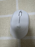 罗技（Logitech）M330无线鼠标 商务办公无线静音鼠标电池 右手人体工学鼠标Mac笔记本电脑家用鼠标中大手 舒适曲线 白色 实拍图