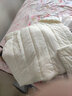 新生婴儿抱被初生纯棉包被包单宝宝必备用品 【樱桃小熊】超柔亲肤 90X90一体薄棉【400克20-30度】 实拍图