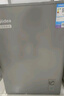 美的（Midea）100/143/200/301升卧式冰柜冷柜家用商用无风低霜可冷藏冷冻一级能效大容量囤货小型 【热销爆款】减霜80%-- 200L 钛钢灰 实拍图