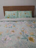 富安娜床上四件套100%纯棉被套 全棉床笠款印花套件 双人 203*229cm 实拍图