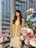 西儿温柔风白月光连衣裙仙女超仙高级感法式气质清纯白色长袖裙子 连衣裙 M 实拍图