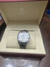 依波路（ERNEST BOREL）瑞表情侣全自动机械原装进口方盘腕表传奇系列送老公 37MM皮带白面蓝针【中国限定款】 37mm 实拍图