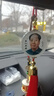 毛主席汽车挂件水晶玻璃款双面毛主席头像车内饰车载车挂饰品汽车用品 主席白底 实拍图