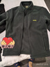 JEEP吉普卫衣男秋冬季摇粒绒加厚保暖开衫外套男士宽松男装 灰绿 L 实拍图