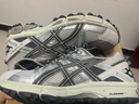 亚瑟士跑步鞋男鞋耐磨运动鞋透气抓地越野跑鞋 GEL-KAHANA 8 FL 灰色 41.5 实拍图