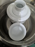 九楼阁 景德镇青花陶瓷温酒器中式古法家用烫酒器暖酒壶具套装2两 白瓷 纯白 2两标配 实拍图