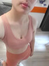 珀莱雅运动内衣女瑜伽健身跑步美背文胸罩背心薄款高强度防震防下垂外穿 粉色【可拆卸胸垫】 S 【适合90斤以内】32ABC通杯 实拍图