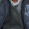 恒源祥 纯羊毛背心男马甲秋季套头V领针织羊毛衫坎肩内搭无袖男式毛衣 实拍图