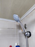 布莱达粗孔多功能沐浴花洒喷头手持壁挂式莲蓬头浴室洗澡大出水淋浴花洒 银色经典款-花洒+1.5米管+支架 实拍图