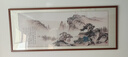 佳得雅新中式客厅装饰画沙发背景墙壁画字画山水画靠山图办公室风景挂画 望云楼A2（原版） 80*220cm宣纸锦绫+有机玻璃+胡桃色实木框（热卖款） 实拍图