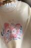 班尼路（Baleno）女童卫衣冬款2025木耳边洋气加绒加厚套头秋冬装衣服女孩上衣 实拍图