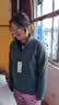 探拓（TECTOP）抓绒衣男女立领打底衫加厚保暖卫衣冲锋衣内胆保暖衣服 男款森林绿 L 实拍图