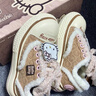 OLD ORDER-帆布鞋Canvas-三丽鸥凯蒂猫联名 Sanrio Hello Kitty 女 毛绒棕粉 37 实拍图