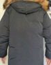 君羽户外羽绒服男中长款800蓬白鹅绒工装风加厚防风保暖鹅绒服C52035 黑色 2XL （推荐176-190斤） 实拍图