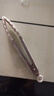 拜格食品夹硅胶多功能防烫耐高温烧烤夹子面包夹牛排夹 【奶白色】硅胶食品夹 实拍图