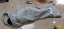 骆驼【熊猫联名款】户外露营睡袋便携式成人隔脏保暖银化绿1.6KG左边 实拍图
