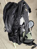 WSPEN×艾王户外登山包双肩背包轻便旅行徒步越野骑行运动跑步背囊男女 酷雅黑 38L 实拍图