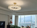 雷士（NVC）欧美现代轻奢水晶智能珍露客厅吊灯餐厅吊灯卧室灯具灯饰全屋套餐 珍露 100瓦LED 米家智能吊灯 实拍图