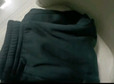 361度束脚运动裤男冬季加绒舒适针织长裤修身卫裤 【加绒女】超级黑 S 实拍图