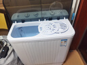 YANGZI扬子集团洗衣机半自动家用宿舍出租房大容量双桶双缸波轮内衣儿童小型迷你甩干脱水家用 13公斤强劲电机-双人款 实拍图