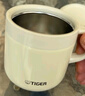 虎牌（TIGER）保温杯不锈钢双层真空办公咖啡杯MCI-A28C-C奶白色280ml 实拍图