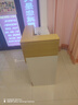 收银台美发接待台网红潮店吧台小型简约现代服装店前台便利店柜台 金丝橡木+白色柜体【左转角】 送货入户120*45*100 实拍图