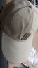 HJZH韩系棒球帽百搭显瘦大头围鸭舌帽运动遮阳防晒帽ins日系棒球帽 卡其 均码 实拍图