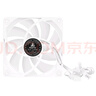 鑫谷（segotep）HC-12白色ARGB性能风扇（智能温控/防尘降噪设计/9扇叶大风量/12CM台式电脑主机箱散热风扇） 实拍图
