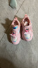 鸿星童品牌断码专柜儿童运动鞋女童老爹鞋秋冬季透气皮面女孩中小童 5972粉色 偏小一码内长准 28 内长约17.7cm 实拍图