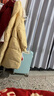 镜朵羽绒棉服女2024新款中长款学生女生衣服棉衣冬季外套羽棉袄绒服女 韩版加厚黄色 均码（可备注码数） 实拍图