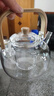 忆壶茶（YIHUTEA）煮茶壶电陶炉煮茶器烧水壶泡茶炉养生壶套装泡茶壶加厚提梁壶 【透明加厚】雅茗壶1000ml 实拍图