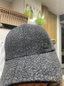 红蜻蜓中老年人帽子男冬季加绒加厚鸭舌帽老年爸爸爷爷老人护耳棒球帽 雪花呢加厚款-黑色【盒装】 均码 帽围（56-60CM） 实拍图