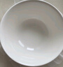 泰鑫兴4.5英寸11.8厘米釉下彩陶瓷纯白色碗6只装餐具套装碗具米饭碗 实拍图